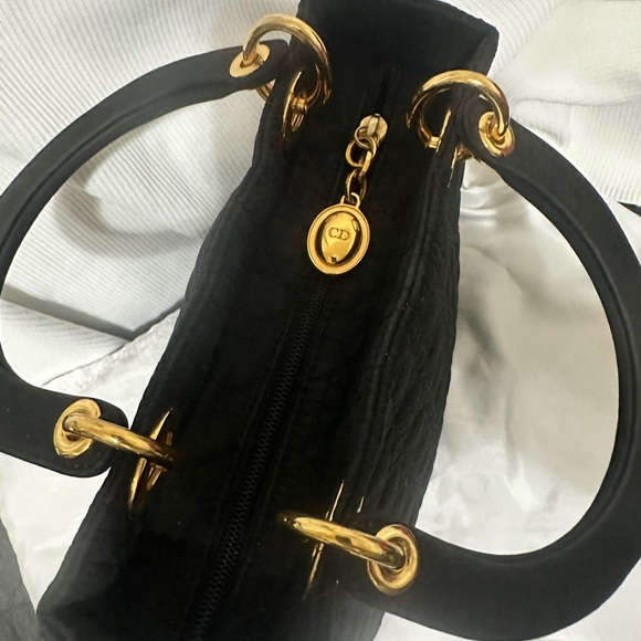 AUTH. Christian Dior Vintage Top Handle Bag - Picture 4 of 11